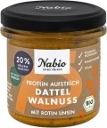  Nabio pâte à tartiner protéinée dattes lentilles rouges noix, 135 g