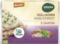 Naturata Pain croustillant complet Demeter aux 5 graines, 250 g