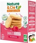 Nature & Cie  Sablés framboise sans gluten