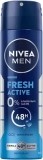 NIVEA Male déo aéros Fresh Active spray, 150 ml