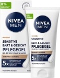 NIVEA Men Sensitive Gel Soin Barbe & Visage, 50 ml