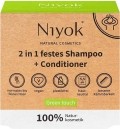 Niyok GreenTouch Shampooing et après-shampooing solide, 80g