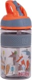 NUBY Trinkhalmbecher TRITAN hartem Mundstück Griff, 6 x 1 Stück
