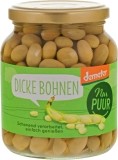 Nur PUUR Dicke Bohnen demeter im Glas, 350 g