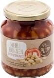 Nur Puur Weisse Bohnen in Tomatensauce, 350g