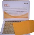 ORBIS Zinn-Textil-Folie orange, 5 x 1 Stück