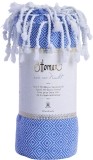 Ottoman Raute Hamamtuch blau, 1 Stück