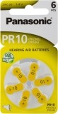 PANASONIC Hörgerät Batterien 10, 6 Stück