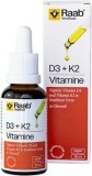 Raab Vitalfood Vitamine D3 + K2 gouttes, 30 ml