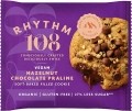Rhythm 108 Hazelnut Chocolate Praline Soft-Baked Filled Cookie, 50 g