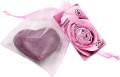 Saling Schafmilchseife Herz Rosa in Beutel, 1 Stück à 65 g