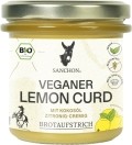 Sanchon Veganer Lemon Curd Fruchtaufstrich, 160 g