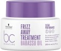Schwarzkopf Professional BC Bonacure Frizz Away Treatment Coarse Unruly & Frizzy Hair, 200 ml