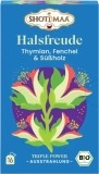 Shoti Maa Throat Friends Thé Thym Fenouil et Réglisse, 16 sachets