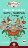 Shoti Maa Tee Flügel des Lebens Fenchel, Kardamom und Orange 16 Beutel