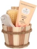 Sidefyn Geschenkset Holzkübel Duschcreme Du bisch sidefyn, 1 Stück