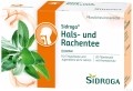 Sidroga Hals- und Rachentee Beutel, 20 Stück