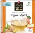 SWISS ALPINE HERBS Bio Ingwer Apfel Tee Beutel, 14 x 2 g