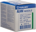 TERUMO Agani Einmalkanüle 21G 0.8 x 38 mm grün, 100 Stück