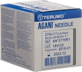 TERUMO Agani Einmalkanüle 27G 0.4 x 19 mm grau, 100 Stück