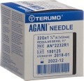 TERUMO Agani aiguille à usage unique 22G 0.7x32mm noir, 100 pièces