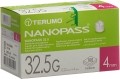 TERUMO Aiguille Pen NANOPAS 32.5G 0.22x4mm, 100 pièces