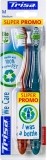 TRISA We Care brosse à dents medium DUO