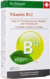 Dünner Vitamin B12 Kapseln vegan