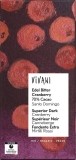 Vivani Chocolat noir aux canneberges 70 %, 80 g