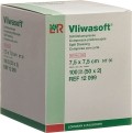 L & R Vliwasoft Schlitzkompresse 7.5x7.5cm, 50 x 2 Stück
