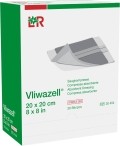 L & R Vliwazell compresse absorbante 20x20cm stérile, 30 pièces
