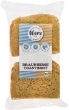 Werz Braunhirse-Toastbrot glutenfrei, 250g