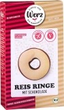 Werz Reis-Schoko-Ringe glutenfrei, 110 g