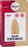 Werz Biscuits de riz sans gluten en forme de nains, 125 g