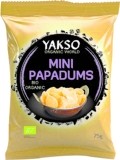 Yakso Mini Papadums, 75 g