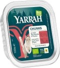 YARRAH Bio Katzenfutter Bröckchen Rind, 100 g