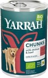 Yarrah Hundefutter Bröckchen Rind Bio, 405 g