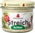 Zwergenwiese Pâte à tartiner bio au basilic, 180 g