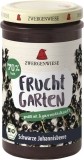 Zwergenwiese Fruchtgarten schwarze Johannisbeerkonfitüre, 225 g