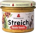 Zwergenwiese Pâte à tartiner bio à la roquette et à la tomate, 180 g