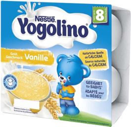 Nestle Yogolino Gout Vanille 8m 4 X 100 G Puravita Ch Nestle Yogolino Gout Vanille 8m 4 X 100 G Puravita Ch