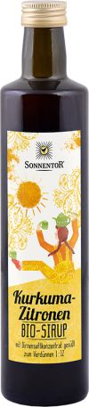 Sonnentor Sirop de citron au curcuma