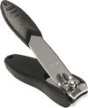 HERBA Nagelknipser mit Auffangschale schwarz