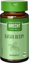 Brecht Basilikum gerebelt Glas, 15 g