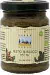 Terra Verde Pesto vegan au basilic Bio, 120 g