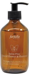 Farfalla Swiss Pine Natural Shower & Shampoo, 250 ml