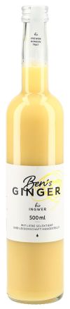 BEN'S GINGER Ingwerkonzentrat bio Flasche, 500 ml