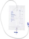 FLEXICARE sac urine 2l 100cm avec écoulement anti reflux non stérile, 10 pièces