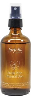 Farfalla Swiss Pine Natural Deo, 100 ml