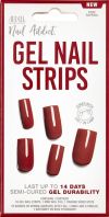 Ardell Nail Addict Gel Strips Pure Paprika, 16 pièces
